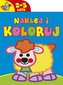 Naklej i koloruj 2-3 lata