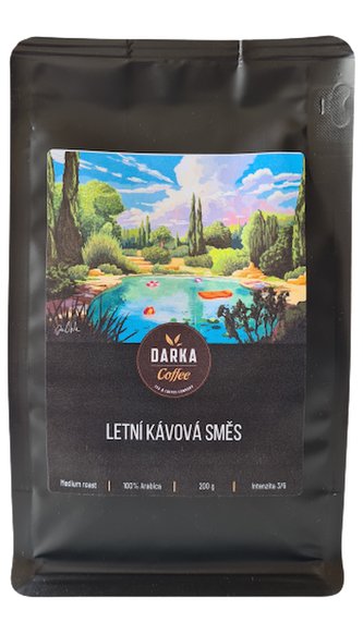 Letní kávová směs, balení 1 kg