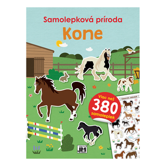 Samolepková příroda - Koně
