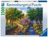 Puzzle 1500 Chatka nad rzeką