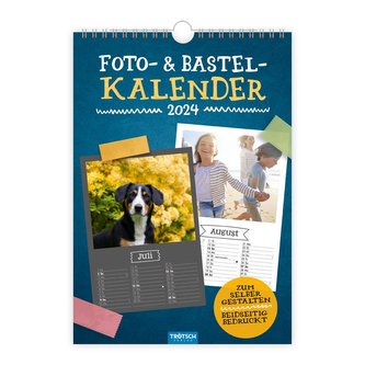 Trötsch Foto- und Bastelkalender A4 2024