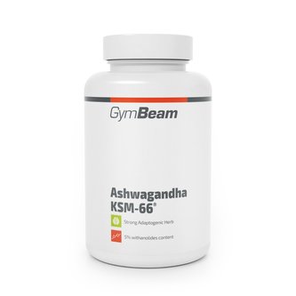 Ashwagandha KSM-66® - GymBeam - 90 kaps.