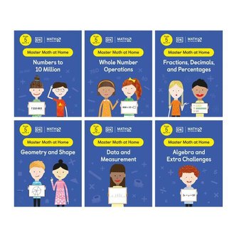 Math - No Problem! Collection of 6 Workbooks, Grade 5 Ages 10-11