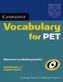 Cambridge Vocabulary for PET Edition without answers