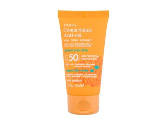 Pupa Sunscreen Opalovací přípravek na obličej Anti-Aging Cream 50 ml SPF50 unisex