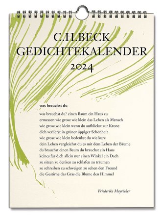 C.H. Beck Gedichtekalender