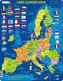 Układanka Unia Europejska - Mapa, Flagi