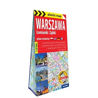 Warszawa, Łomianki, Ząbki 1:26 000 plan miasta Warszawa, Łomianki, Ząbki 1:26 000 plan miasta