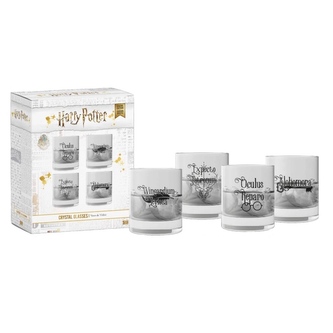 Sada sklenic Harry Potter - Kouzla (4 ks)