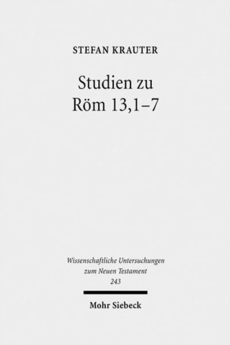 Studien zu Roem 13,1-7