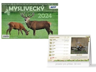 Myslivecký 2024 - stolní kalendář