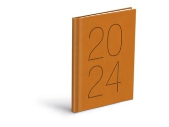 Diář 2024 T805 PU týdenní mustard