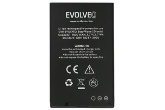 EVOLVEO EasyPhone XD, originální baterie, 1000 mAh