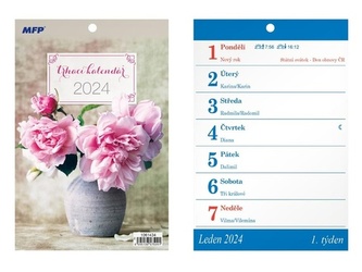 A5 Trhací 2024 - nástěnný kalendář
