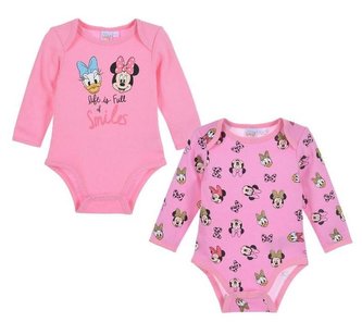 DUOPACK BODYČKO  MINNIE - velikost 12 m.