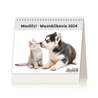 MiniMax Mazlíčci/Maznáčikovia - stolní kalendář 2024