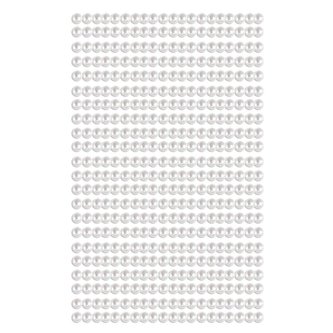 Perełki samoprzylepne Off white 4mm 440szt