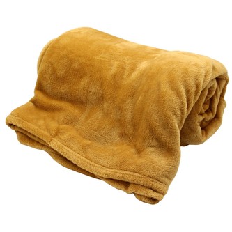 HOME ELEMENTS Mikroflanelová deka, 220x240cm, Oranžová