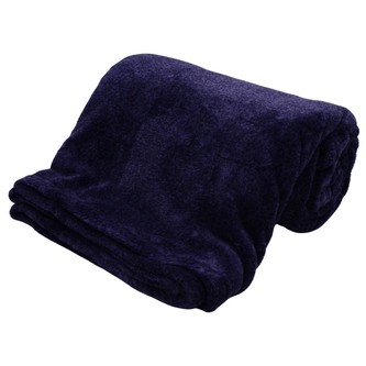 HOME ELEMENTS Deka 150 x 200 cm, 220 GSM, Tmavě modrá