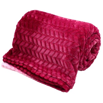 HOME ELEMENTS Deka 150 x 200 cm, 220 GSM, Červená