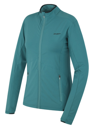 Dámská mikina na zip Tarp zip L fd. turquoise - M