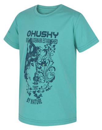 Dětské funkční triko Tash K turquoise - 140-146