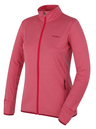 Dámská mikina na zip Astel L pink - XL