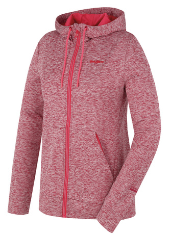 Dámská mikina s kapucí Alony L magenta - XXL