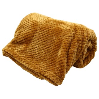 HOME ELEMENTS Deka 150 x 200 cm, 220 GSM, Hnědá