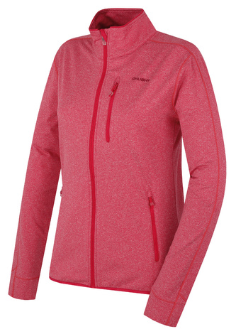 Dámská mikina na zip Ane L pink - XXL