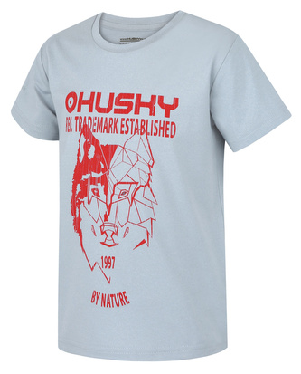 Dětské funkční triko Tash K lt. grey - 134-140