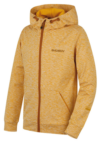Dětská mikina s kapucí Alony K yellow - 122-128