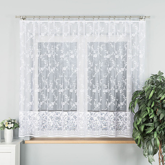 Dekorační krátká záclona NATASZA 160 bílá 300x160 cm MyBestHome