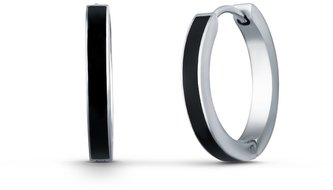 Náušnice Silver Black Sara