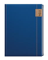 Týdenní diář 2024 Oskar Denim A5 modrá
