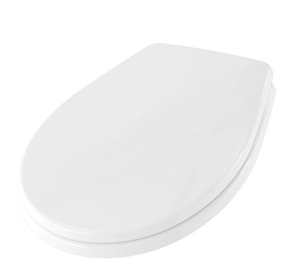 WC deska bílá pomalu padající