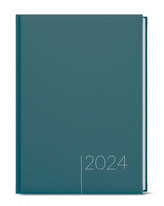 Týdenní diář 2024 Oskar Lamino A5 tyrkys