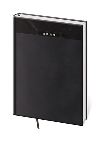 Týdenní diář A5 Print Classic černý