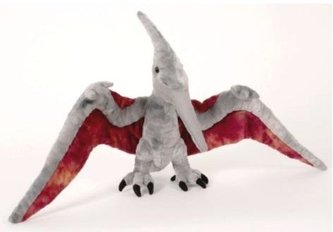 Pteranodon plyš 65x28cm šedivý 0m+