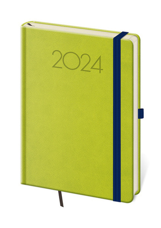Diář 2024 týdenní A5 New Praga - zelený