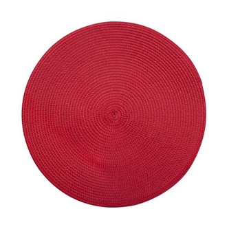 PROSTÍRÁNÍ VÁNOČNÍ TKANÉ, KULATÉ, 4 ASSO 36CM