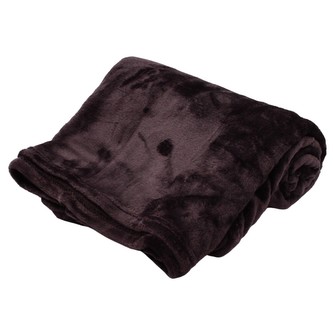 HOME ELEMENTS Deka 150 x 200 cm, 220 GSM, tmavě hnědá