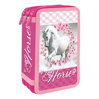 Peračník plátený plný - 3 poschodový, 43 dielny - Seria 6 - Horse