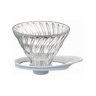 Dripper Hario V60 skleněný 02 bílý (VDG-02W)