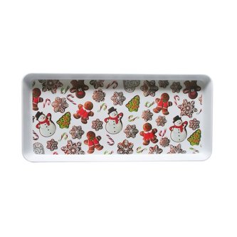 PODNOS SERVÍROVACÍ VÁNOČNÍ "PERNÍČKY",35X16,5X2,3