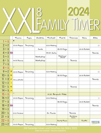 XXL Family Timer 8 2024