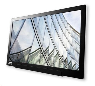 AOC MT IPS LCD WLED 15,6" I1601FWUX - IPS panel, 1920x1080, 220cd, USB-C, usb napajeni