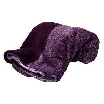 HOME ELEMENTS Deka 150 x 200 cm, 220 GSM, Růžová s bílými proužky