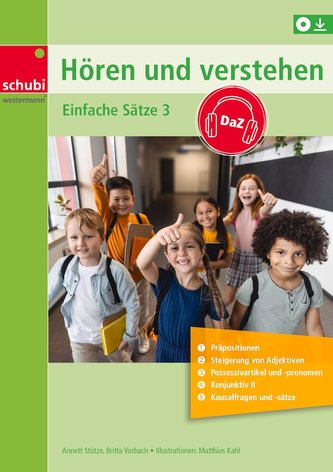 Hören und Verstehen DaZ. Einfache Sätze Band 3