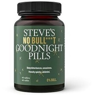 Steve´s Stevovy pilulky na dobrou noc No Bull***t (Goodnight Pills) 60 ks man